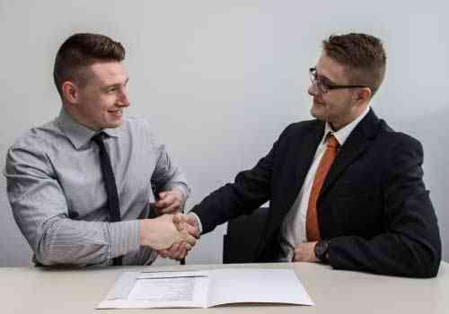 A professional conducting a Recruitment and selection best practices in California